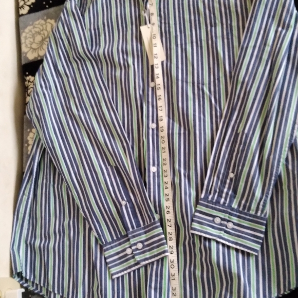 NWT RYE men button down shirt 💯 cotton size XXL - Picture 8 of 12